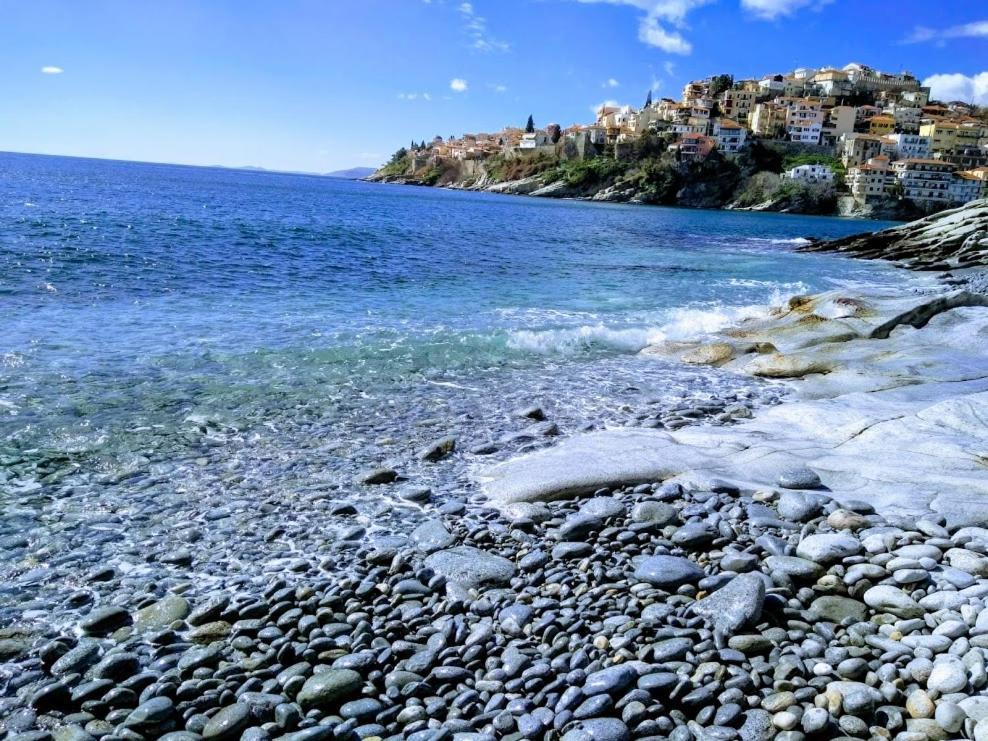 Globy Seaview Apartments Кавала Экстерьер фото